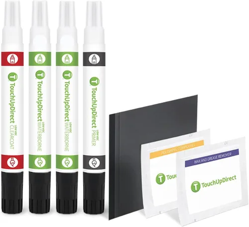 Vista 23 de TouchUpDirect KH3 - Aerosol de pintura de retoque de obsidiana negra compatible con Infiniti Exact Match - Kit esencial