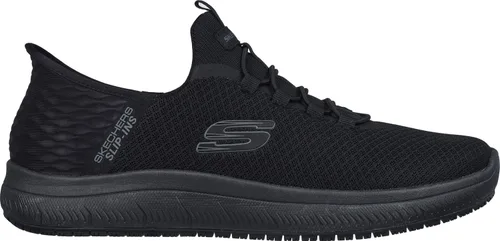 Vista 3 de Skechers Summits Colsin Sr - Zapatos de trabajo sin cordones para hombre