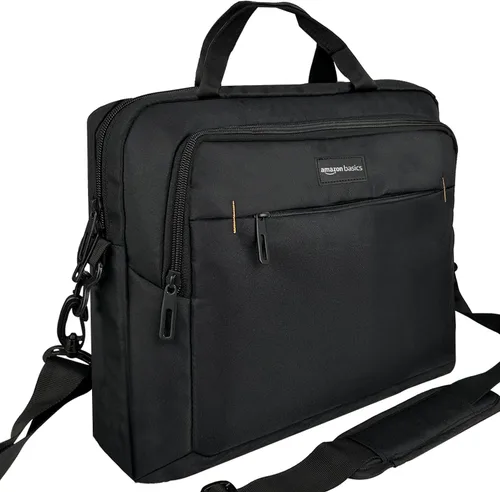 Vista 8 de Yaxa Basics - Funda de transporte para laptop con correa de hombro, 1 unidad, 11.6 pulgadas, negro