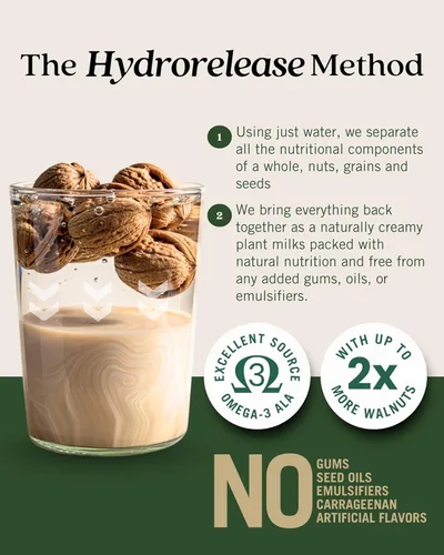 Vista 4 de Elmhurst 1925 - Leche de nuez sin azúcar, sin lácteos, vegano, 32 onzas (paquete de 6)
