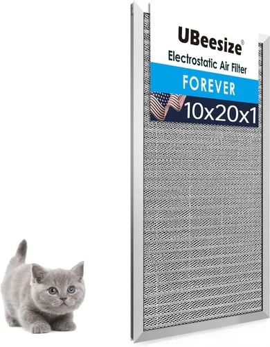 Vista 31 de UBeesize - Filtro de aire reutilizable de 20 x 20 x 1 pulgadas, lavable, MERV 8, permanente, electrostático, para aire acondicionado y HVAC