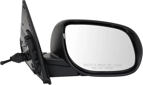 Vista 125 de TRQ Cubierta cromada del espejo manual del lado del pasajero, acabado liso para Volvo VNL 2004-2014 Para Volvo VNL 2004-2014