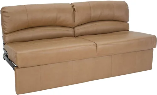 Vista 11 de RecPro Charles RV - Sofá Jackknife Sofá biplaza Sofá cama Opciones de longitud 62, 68, 72 pulgadas (62 pulgadas, castaño)
