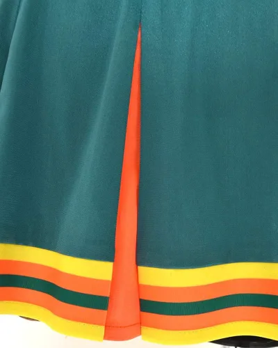 Vista 5 de Haikyuu - Falda de disfraz de animadora para mujer