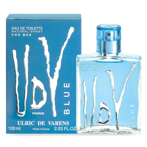 Ulric de Varens Blue Eau de Toilette Spray para hombre, 100 ml/3.4 fl oz
