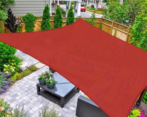 Vista 11 de AsterOutdoor - Toldo parasol rectangular de 6 x 10 pies, Toldo con bloqueador ultravioleta para patio, patio trasero, césped, jardín, actividades al