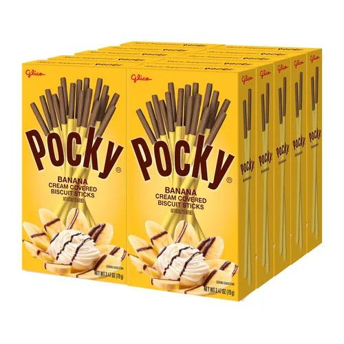 Vista 24 de Pocky Palitos de galletas de almendras – Crema de chocolate cubierta con almendras reales – (paquete de 10 cajas, 1.45 onzas cada una)