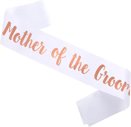 Vista 11 de Bandas de despedida de soltera, bandas de novio para despedida de soltera, despedida de soltera y fiesta de boda, Blanco