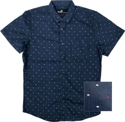 Vista 32 de Molokai Surf - Camisas hawaianas de manga corta con botones y corte ajustado