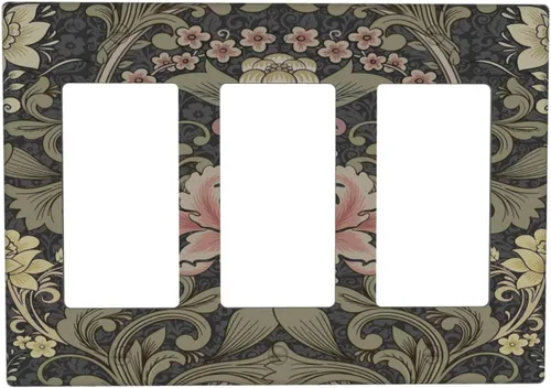 Vista 102 de Ancla Náutica Velero Faro Brújula Cubiertas de Interruptor de Luz de 1 Gang Sin Dispositivo Placa de Pared Decorativa en Blanco Placa Frontal