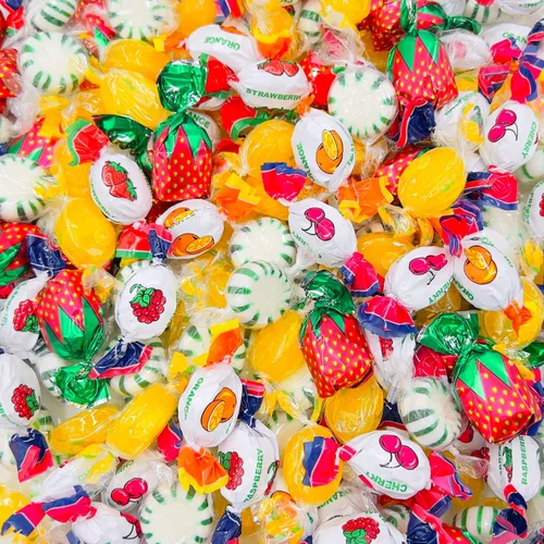 Vista 7 de Surtido de caramelos duros – Bombones de fresa, mentas Starlight, Butterscotch, Liberty Bell, caramelos de frutas