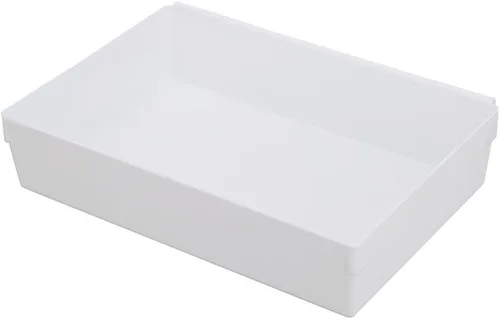 Vista 3 de Rubbermaid Organizador de cajones, 9 x 6 x 2 pulgadas, blanco (FG2916RDWHT)