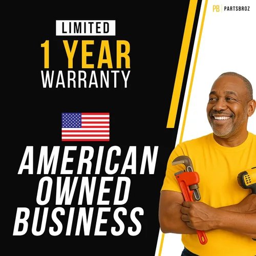 Vista 5 de PartsBroz Defrost Thermostat (2-Pack) for Frigidaire LGUS2646LF0 Refrigerator Defrost Thermostat Kit Replacement