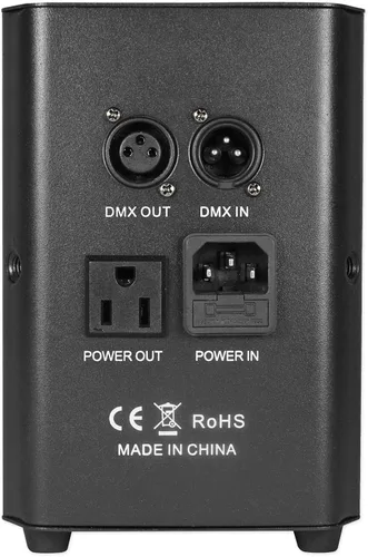 Vista 3 de 8 Rockville RockWedge LED 54w RGBWA+UV recargable DMX luces inalámbricas + mochila