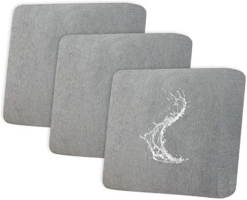 Vista 63 de Fundas de cojín 100 % impermeables para caravana, tela elástica, repuesto para asiento de cámper, funda de sofá lavable diseñada para banco de auto