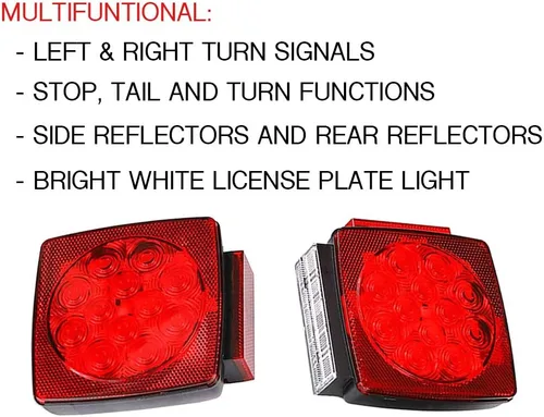 Vista 5 de MaxxHaul Kit de arnés de cableado de remolque plano de 4 pines de 25 pies macho y hembra de 4 pies [cables codificados por color de calibre 18]