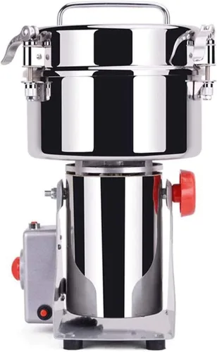 2500g Household Small Crusher, Electric Coffee Grinder, Grain Dry Grinder, Stainless Steel High-Power Spice Grinder, Fine Grinding Crusher