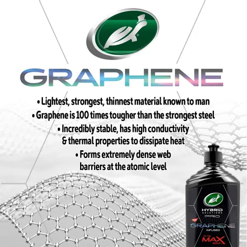 Vista 3 de Turtle Wax 53479 Hybrid Solutions Pro to The Max Wax Graphene Liquid Wax, Patent-Pending Advanced Paint Protection, Extreme Gloss High Shine Finish
