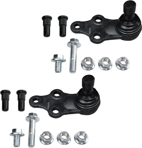 Vista 126 de Detroit Axle - Par (2) rótulas delanteras inferiores para Mitsubishi Montero 1992-2000 - [1997-2004 Montero Sport]