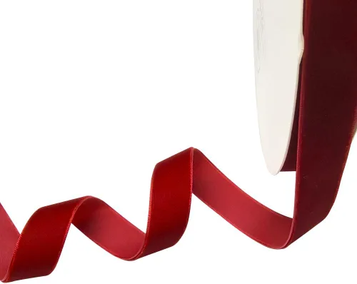 Vista 109 de Chenkou Craft Cinta de Terciopelo Beige 25 Yardas 1/4" Lotes a Granel (Beige, 1/4"(6mm))