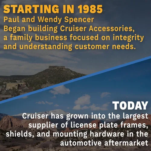 Vista 7 de Cruiser Accessories 18130 Diamondesque - Marco para matrícula, cromado/transparente