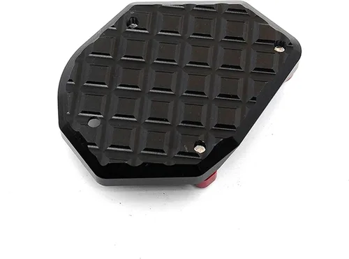 Vista 2 de for Benelli TRK502 TRK 502X TRK 502 2020-2023 Motorcycle Enlarge Extension Kickstand CNC Side Stand (Color Black)