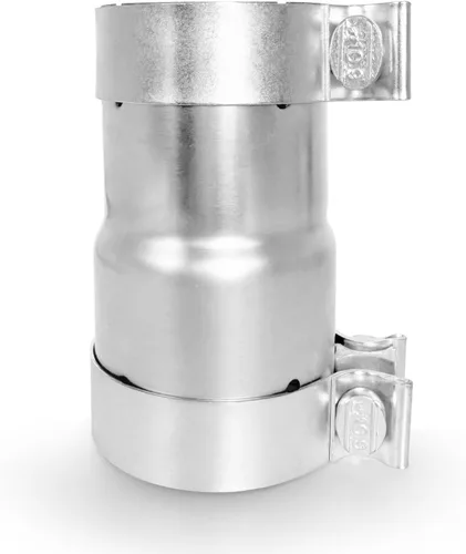 Vista 8 de Adaptador de Escape de 2 a 2.5 Pulgadas, Tubo Conector Reductor de Escape de 2" DI a 2.5" DI con Abrazadera