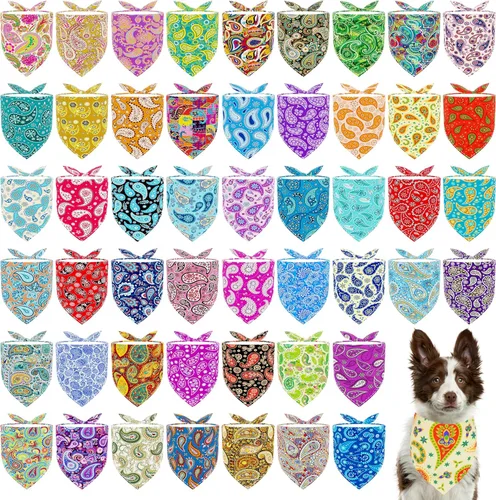 Vista 24 de 50 pañuelos para perro para el día del padre, extra grandes, extra grandes, XL, XXL, triangular, bufandas para la cabeza, orillo, costura de borde