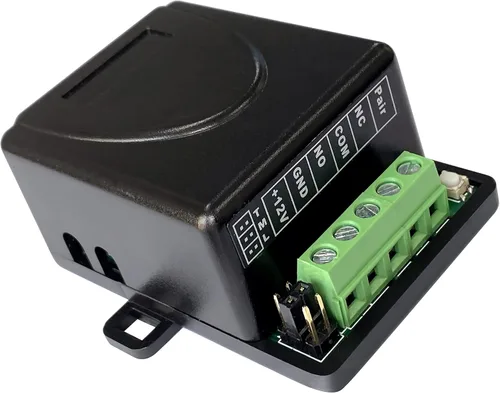 Vista 3 de UHPPOTE Interruptor de control remoto inalámbrico RF de 1 canal de 433.92 MHz Voltaje de entrada 12VDC para abridores de puertas de garaje