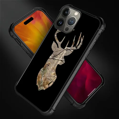 Vista 448 de Funda compatible con iPhone 15, diseño de elefantes africanos, diseño increíble a prueba de golpes, antiarañazos, carcasa trasera de policarbonato