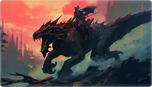 Vista 41 de Alfombra de juego con zonas para juego de cartas MTG, alfombras de juego de mesa, alfombras de juego de mesa de Magic, 61x35.5 cm, alfombra de juego