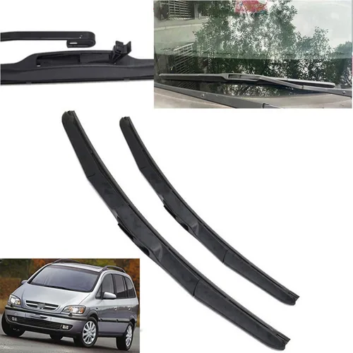 Vista 2 de Front Wiper Blades for Opel Zafira A 1999-2005, 24"/22" Front Windshield Wipers Blades