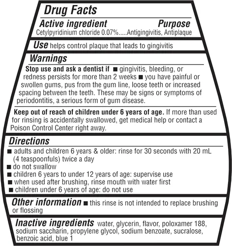 Vista 4 de Yaxa Basics Enjuague antiséptico multiacción, sin alcohol, menta fresca, 1 litro, 33.8 onzas líquidas, 1 paquete (anteriormente Solimo)