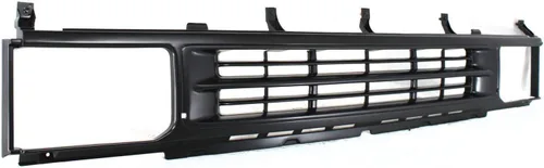 Vista 3 de Evan-Fischer - Conjunto de rejilla compatible con Nissan Pathfinder 1990-1995 de plástico pintado negro carcasa e inserto