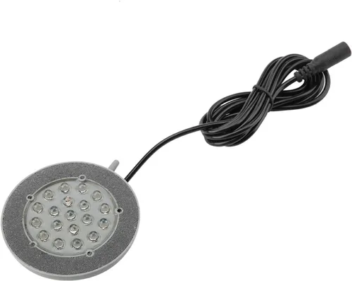 Vista 4 de LED Acuario Aire, Control de Luz Cambio Lámpara Pescado Pescado Burbuja Piedra Decoración US Plug 100 240V