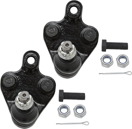 Vista 138 de Detroit Axle - Par (2) rótulas delanteras inferiores para Mitsubishi Montero 1992-2000 - [1997-2004 Montero Sport]