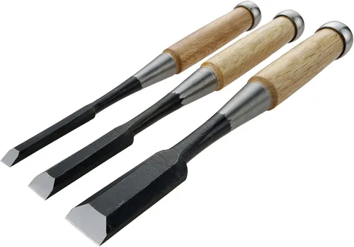 Vista 3 de SHINTARO Auténtico juego de cinceles japoneses de 3 piezas