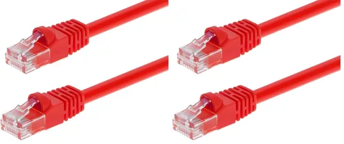 Vista 55 de Monoprice - Cable de red Ethernet Cat6 0.5 pies 24AWG 550MHz UTP de cobre desnudo, negro