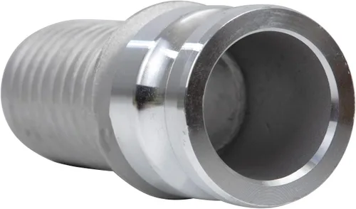 Vista 3 de 2 accesorios de bloqueo de leva fundida por gravedad de aluminio de 2 pulgadas, accesorio de manguera de leva y ranura de 2 pulgadas, adaptador