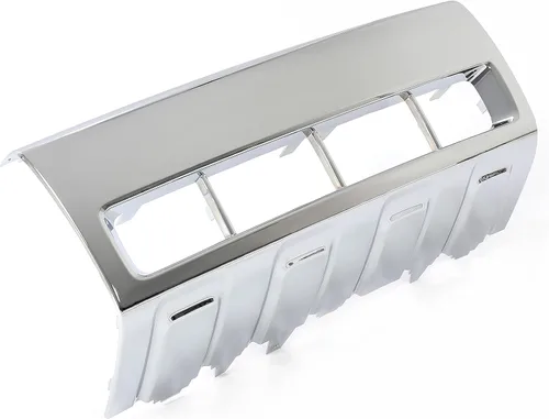 Vista 4 de HECASA Moldura de parachoques delantero compatible con Ford Escape 2008-2012 reemplazo para 8L8Z8419BA FO1068123 cubierta de placa de parachoques