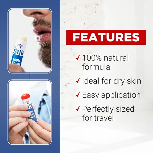 Vista 4 de Woltra 100% manteca de cacao Stik, 1 oz