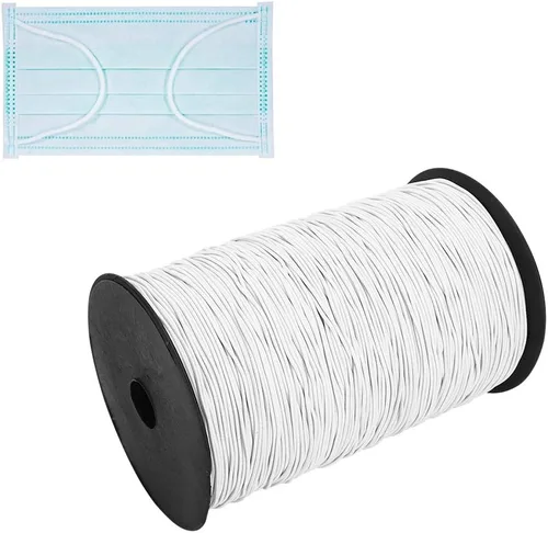 Cuerda elástica que hace artesanía redonda hilo elástico, cuerda elástica de 0.059 in, cuerda elástica de 0.059 in, cuerda elástica La industria