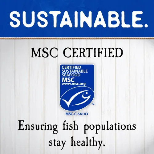 Vista 4 de Blue Harbor Fish Co. - Atún albacora salvaje en agua sin sal añadida, 4.6 onzas