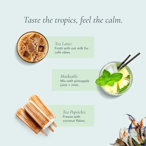 Vista 46 de Art of Tea Té orgánico Earl Grey Creme Lata de té artesanal de hojas sueltas de 2.5 onzas