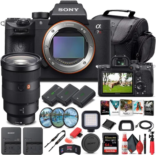 Sony Cámara digital sin espejo Alpha a7R IV (solo cuerpo) (ILCE7RM4/B) +