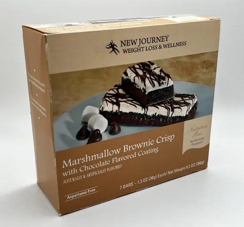 Vista 13 de New Journey Weight Loss & Wellness - Barra nutricional de alto contenido proteico (7 barras/caja)