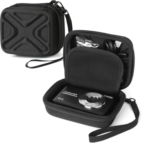Funda para cámara digital AbergBest 21 Mega Pixels 2.7" LCD recargable HD/Kodak Pixpro/Canon PowerShot ELPH 180/190/Sony DSCW800/DSCW830, funda