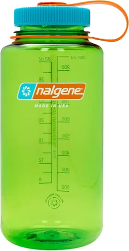 Vista 42 de Nalgene Sustain - Botella de agua de Tritan sin bisfenol A hecha con un 50 % de material derivado de restos de plástico, 32 fl oz, boca ancha