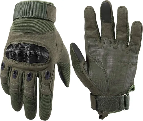 Vista 9 de WTACTFUL Guantes tácticos para hombre con función táctil para airsoft, paintball y motocicleta
