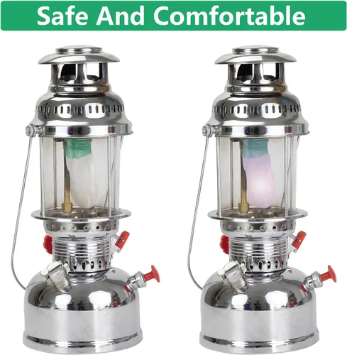 Vista 5 de 20 unidades de manto de linterna de propano para linterna de gas manto de luz de propano para acampar al aire libre linterna natural (20 piezas)